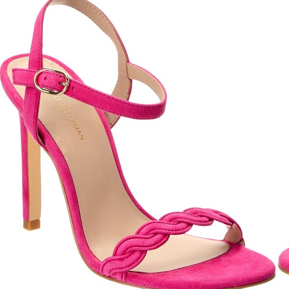 🌹STUART WEITZMAN 🌹 Dancer Twistie 100 Suede Sandal Size: 8